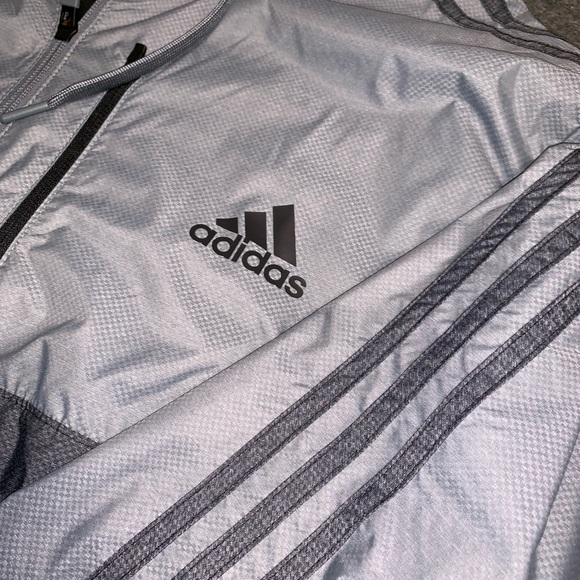 Adidas Gray Windbreaker - Picture 5 of 6